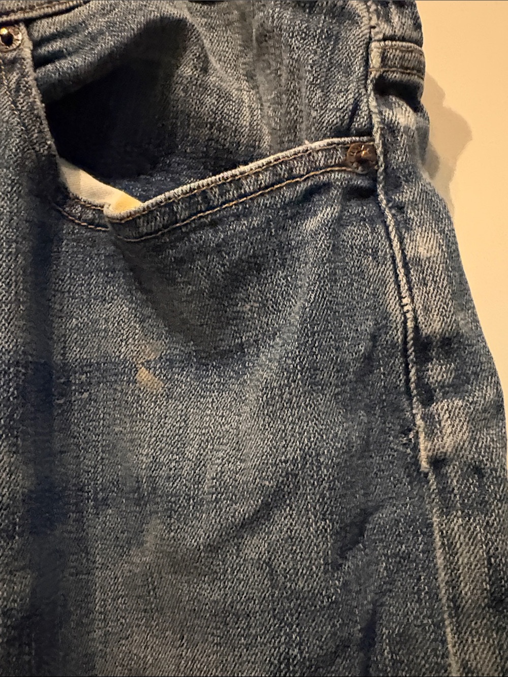 Lucky Brand Women’s Medium Blue Dylan Boyfriend Jeans Size 14/32 - Picture 4 of 4